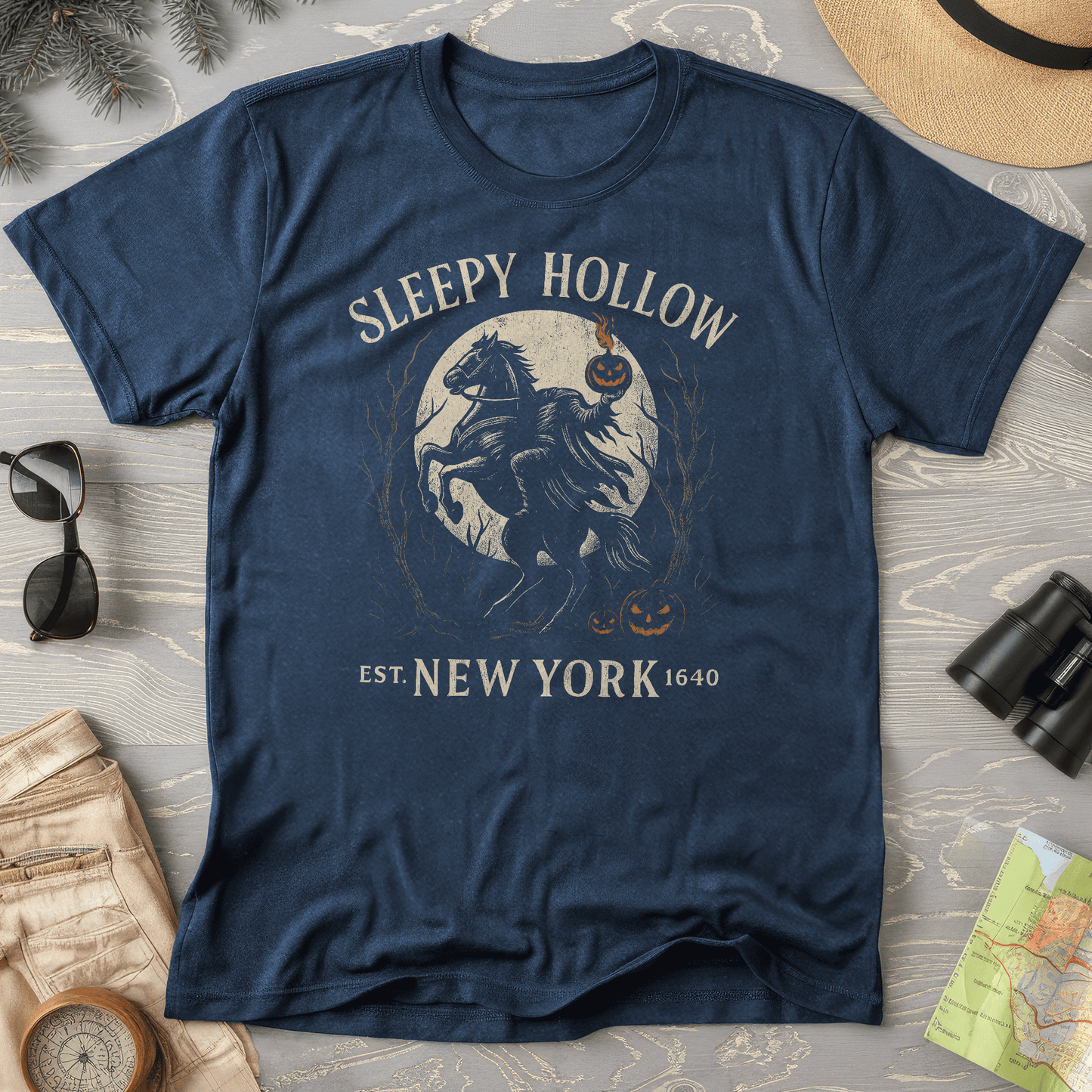 Sleepy Hollow New York Dark T-Shirt