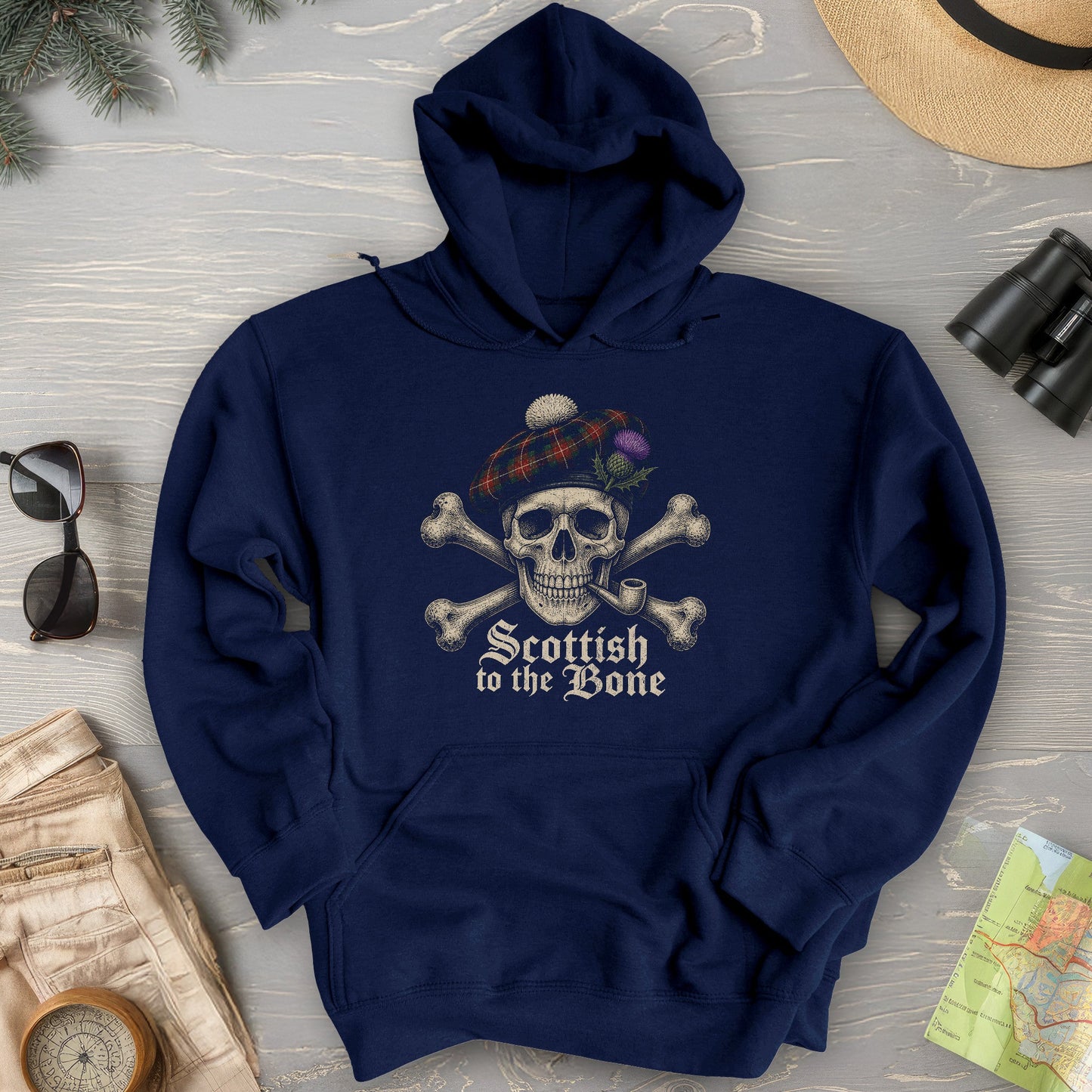 Scottish Crossbones Hoodie