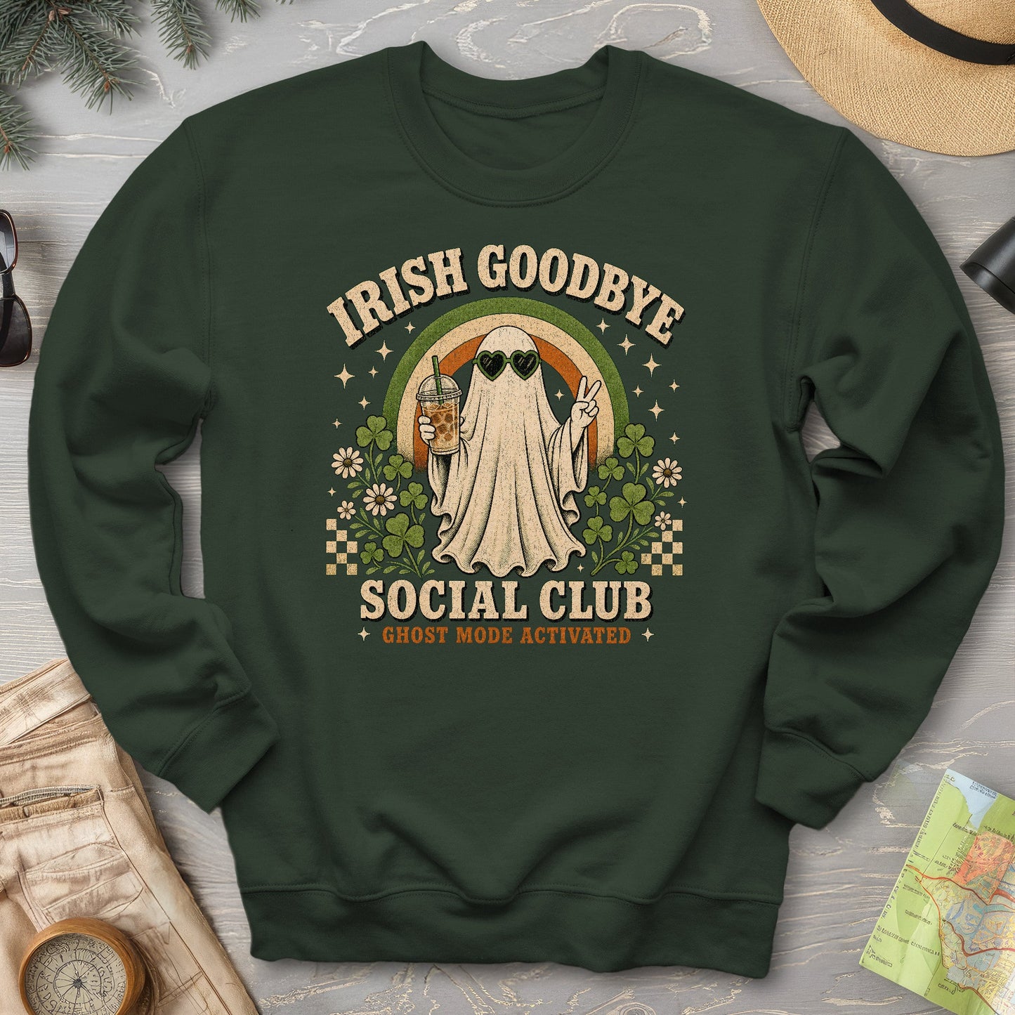 Irish Goodbye Ghost Mode Sweatshirt