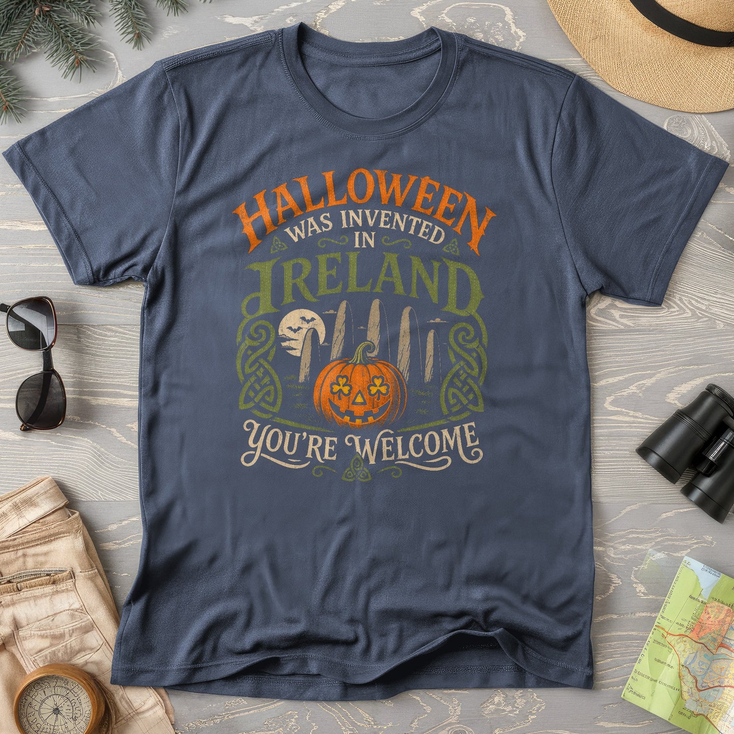Invented In Ireland Halloween T-Shirt