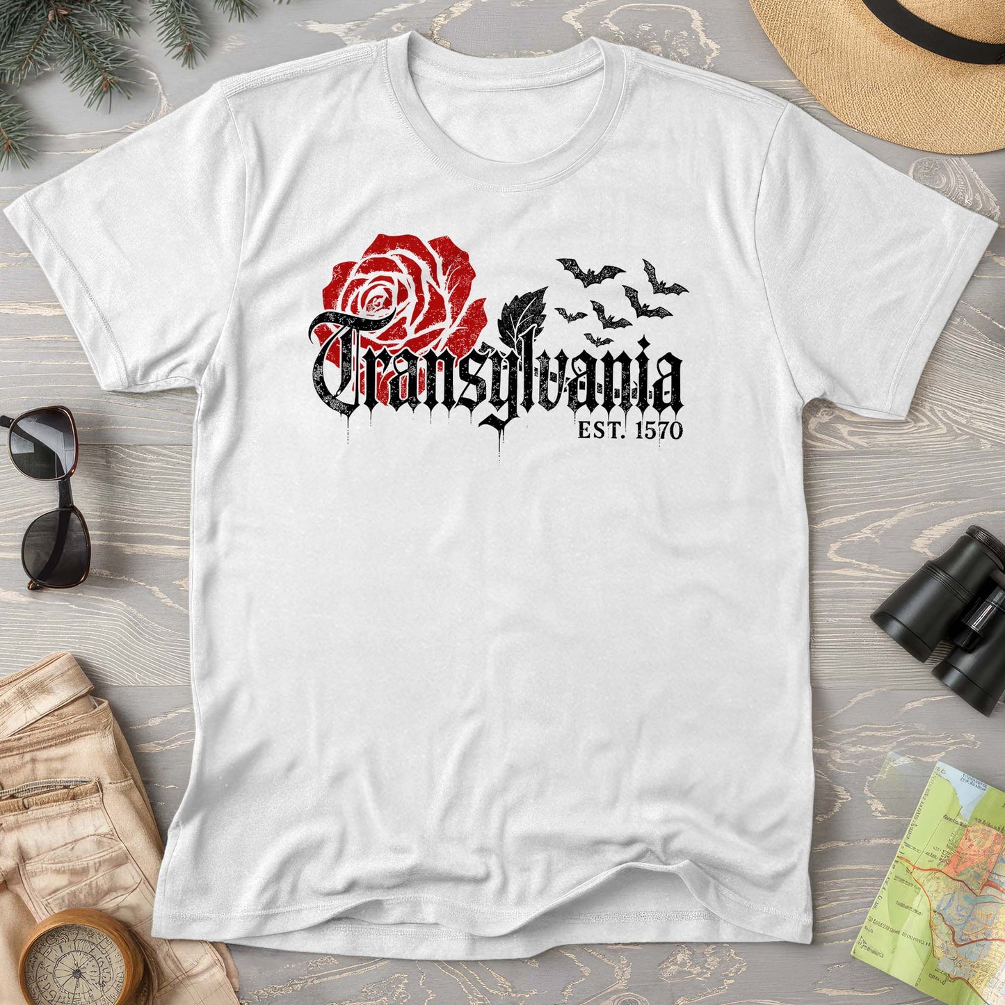 Transylvania Gothic Rose T-Shirt