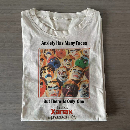 Xanax Anxiety Faces T-shirt