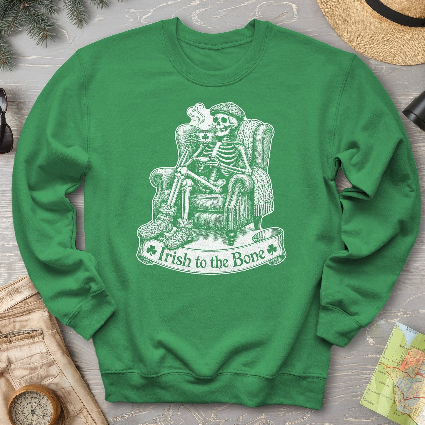 Irish Bone Tea Sweatshirt