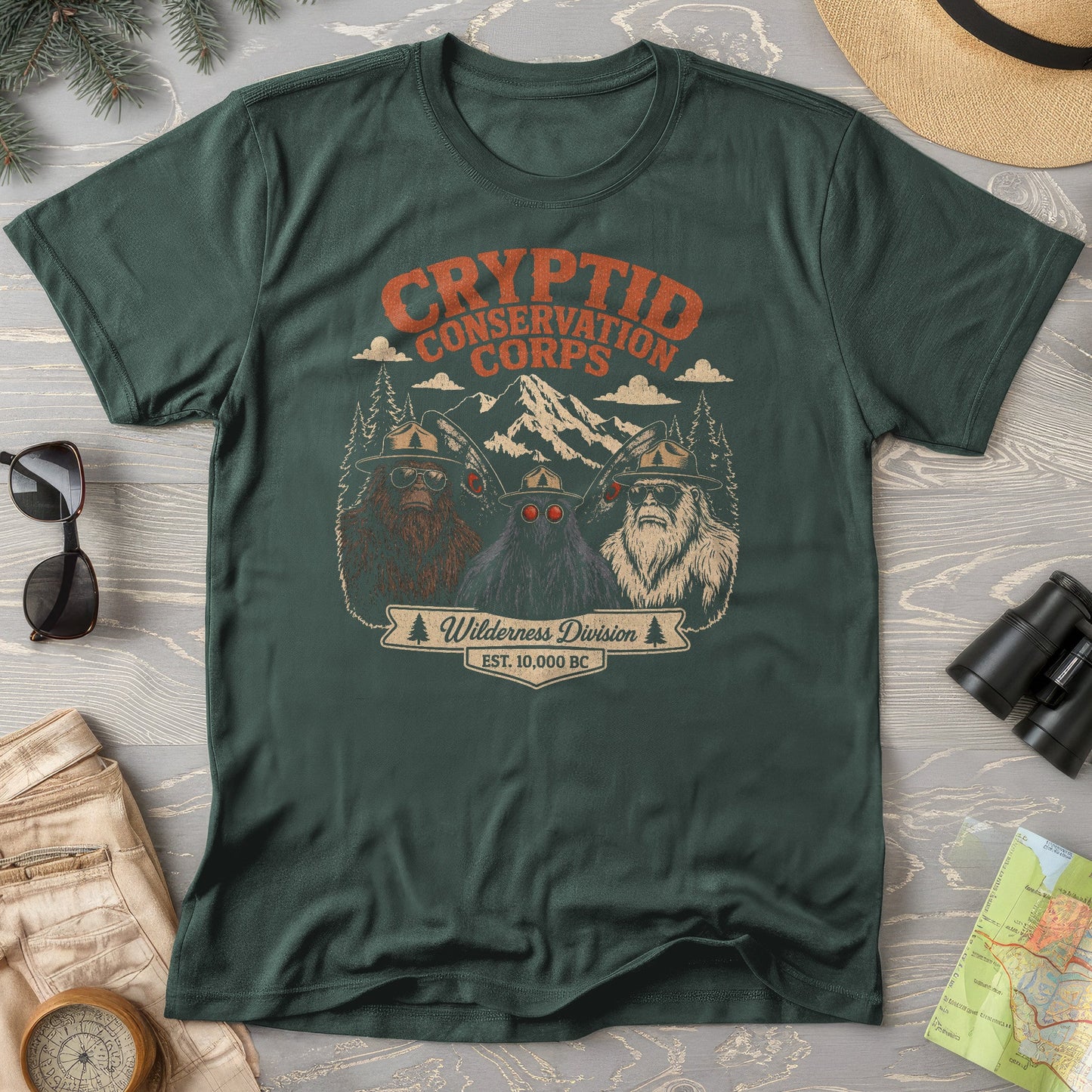 Cryptid Conservation Corps T-Shirt