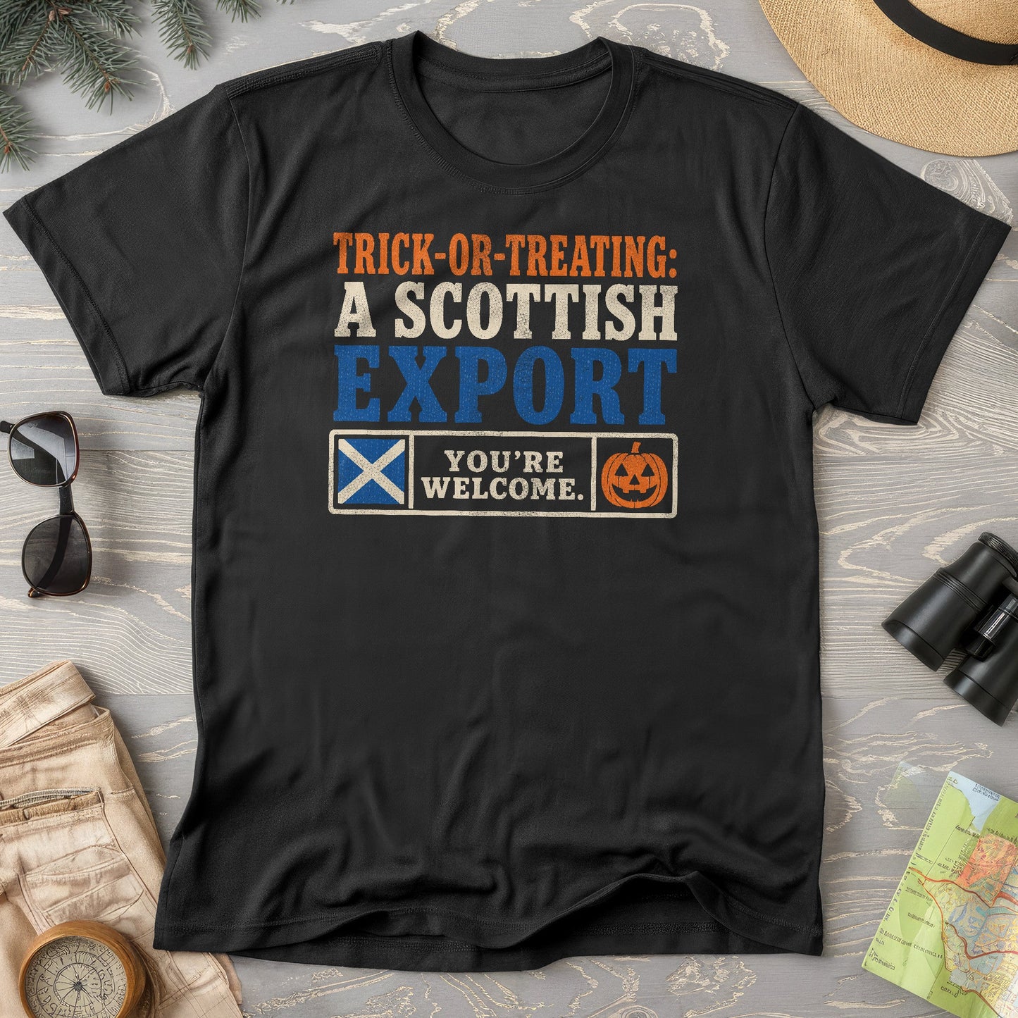 Trick Or Treat Scottish T-Shirt