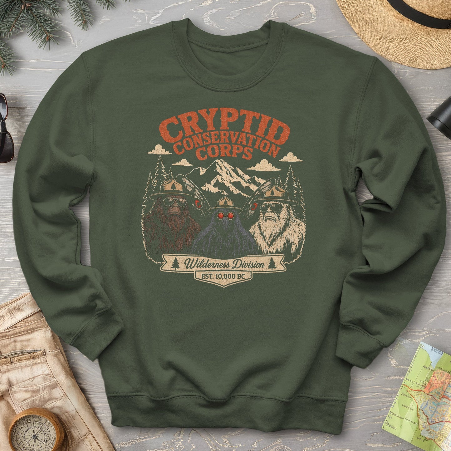Cryptid Conservation Corps Sweatshirt