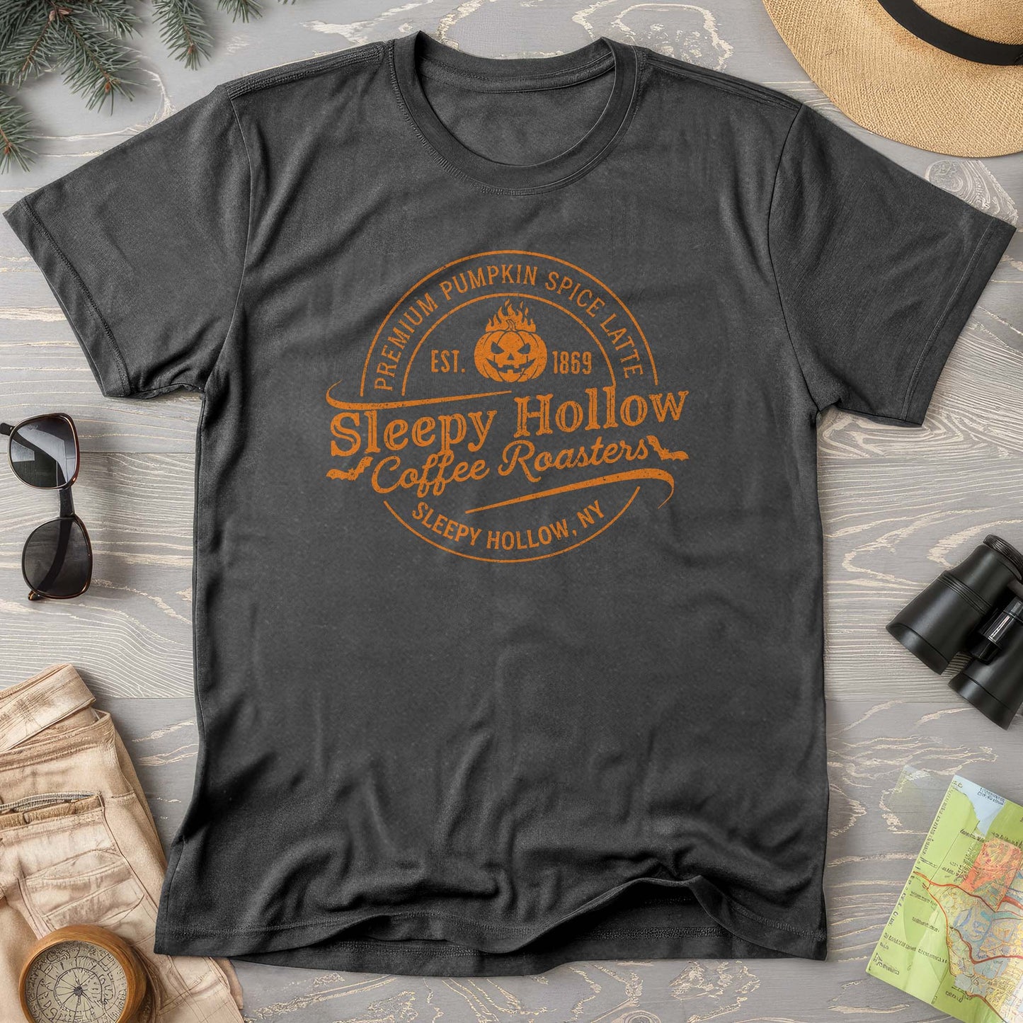Sleepy Hollow Coffee Roasters Badge T-Shirt