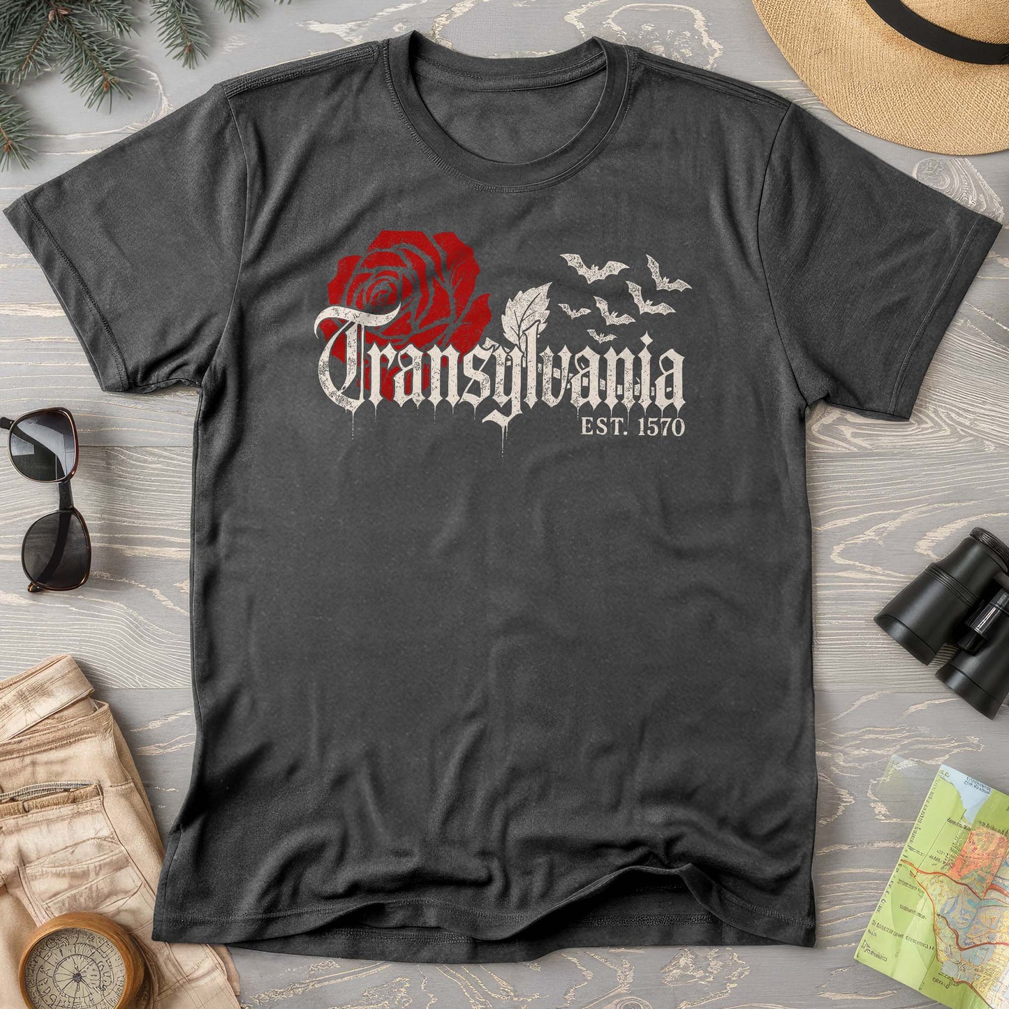 Transylvania Gothic Rose T-Shirt