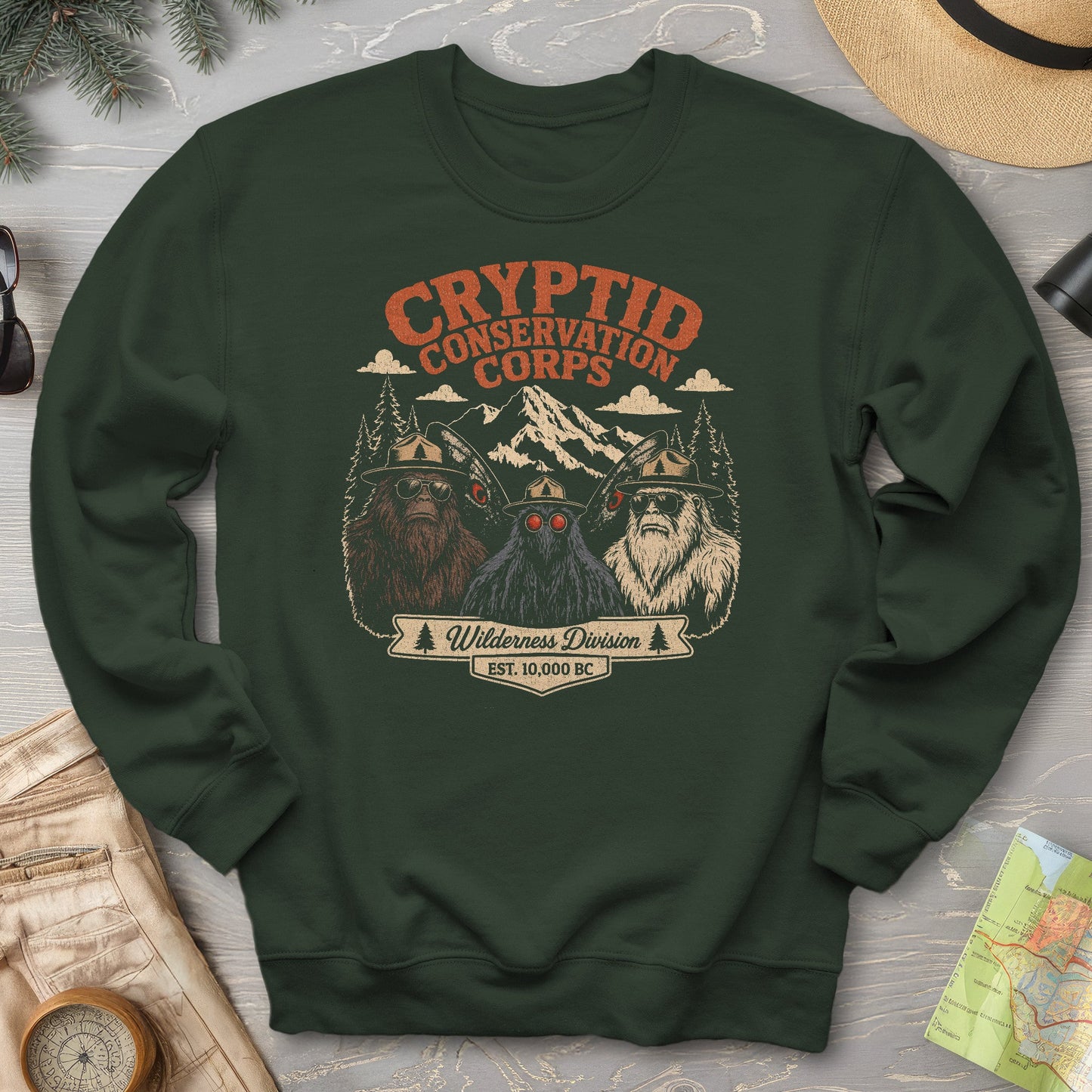 Cryptid Conservation Corps Sweatshirt