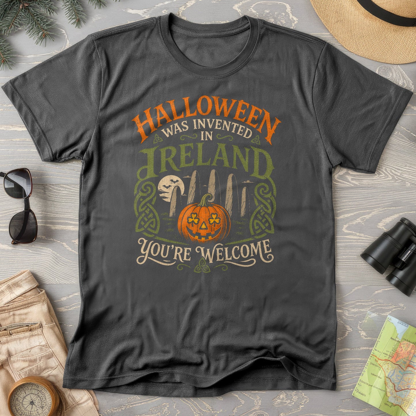 Invented In Ireland Halloween T-Shirt
