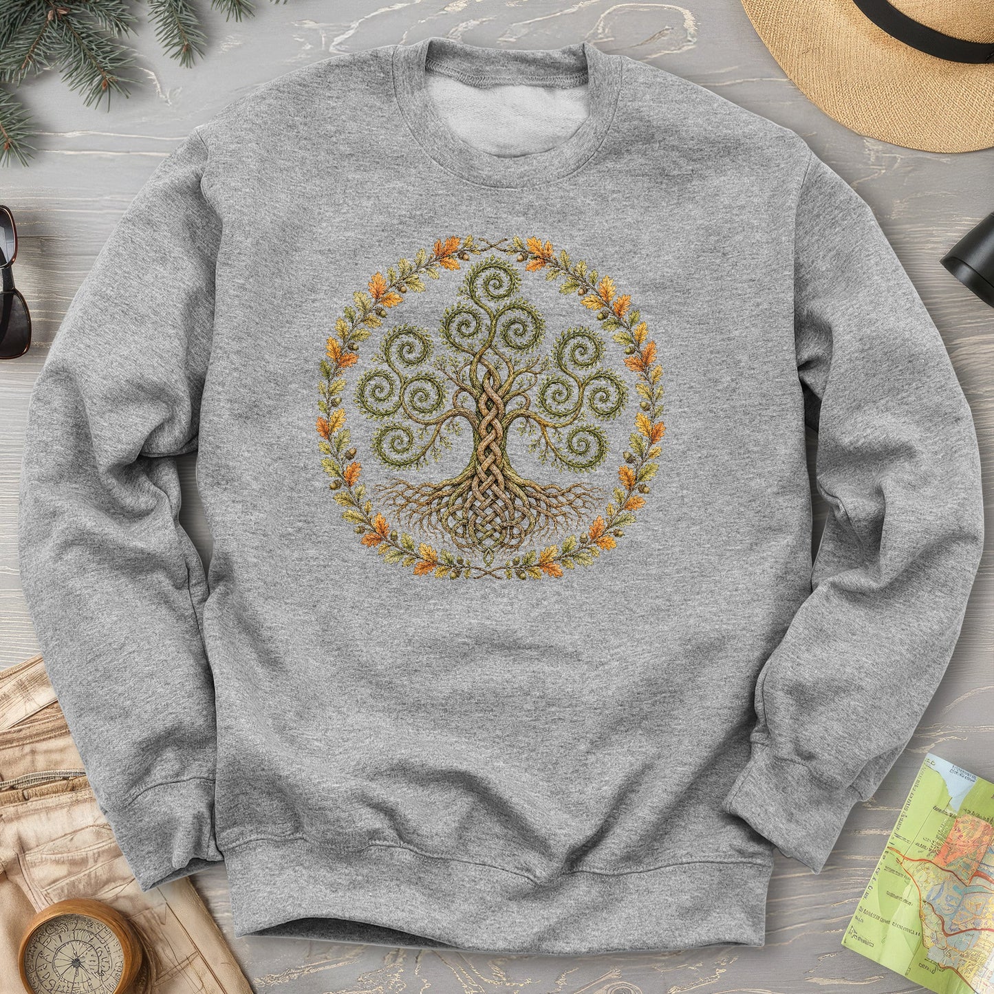 Triskele Tree Of Life Sweatshirt