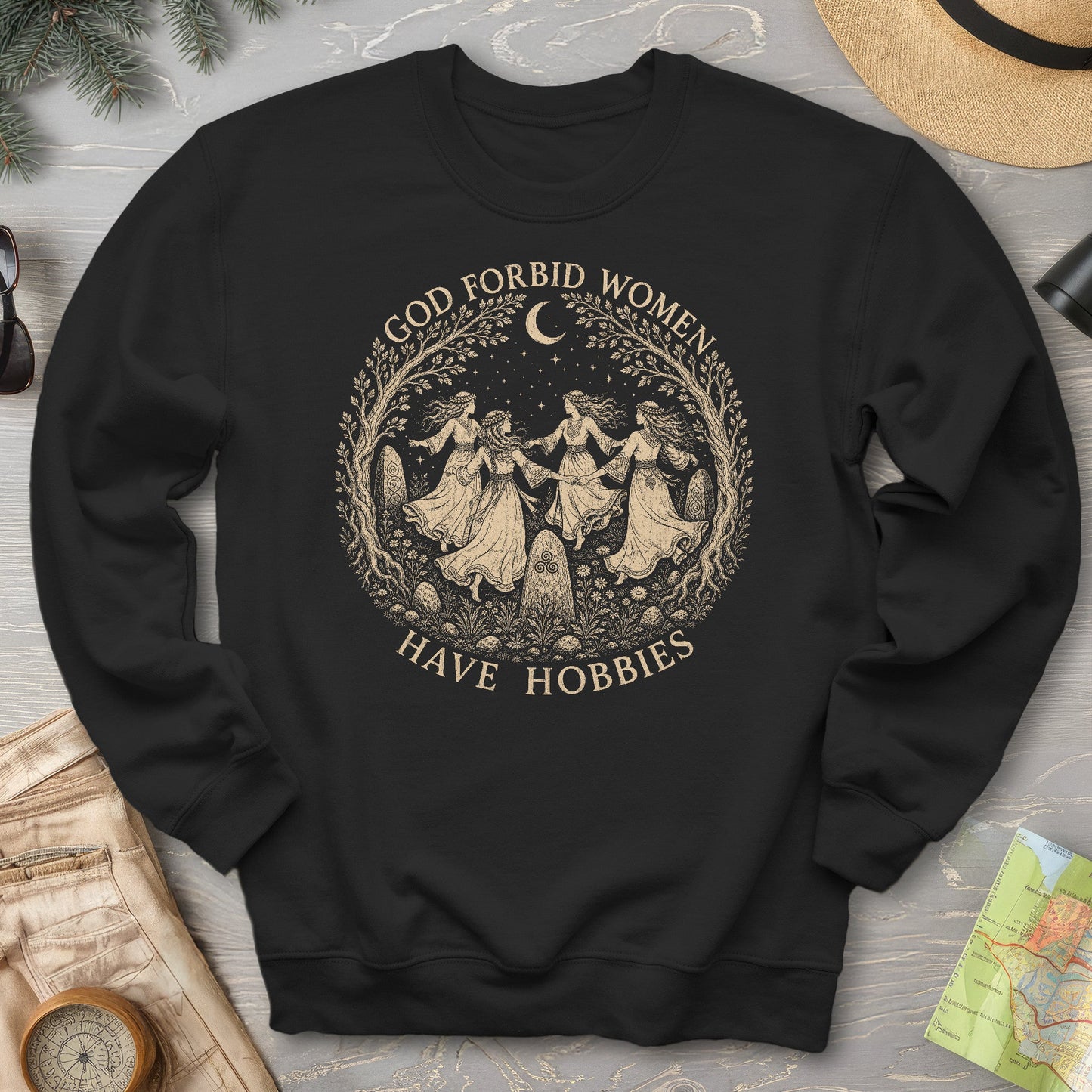 Women Hobbies Sweatshirt