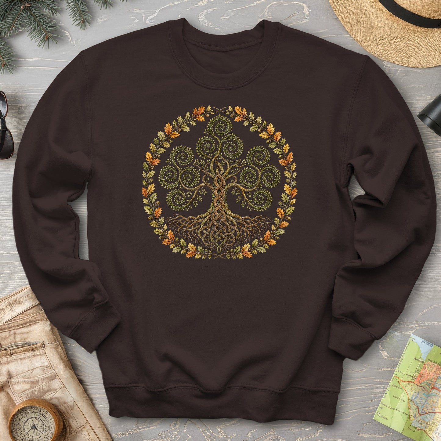 Triskele Tree Of Life Sweatshirt