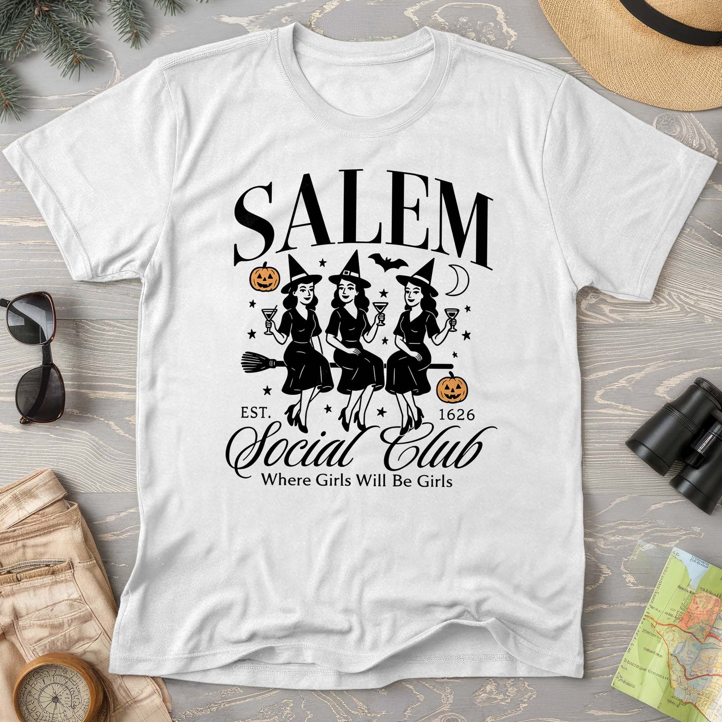 Salem Social Club Retro 50's T-Shirt