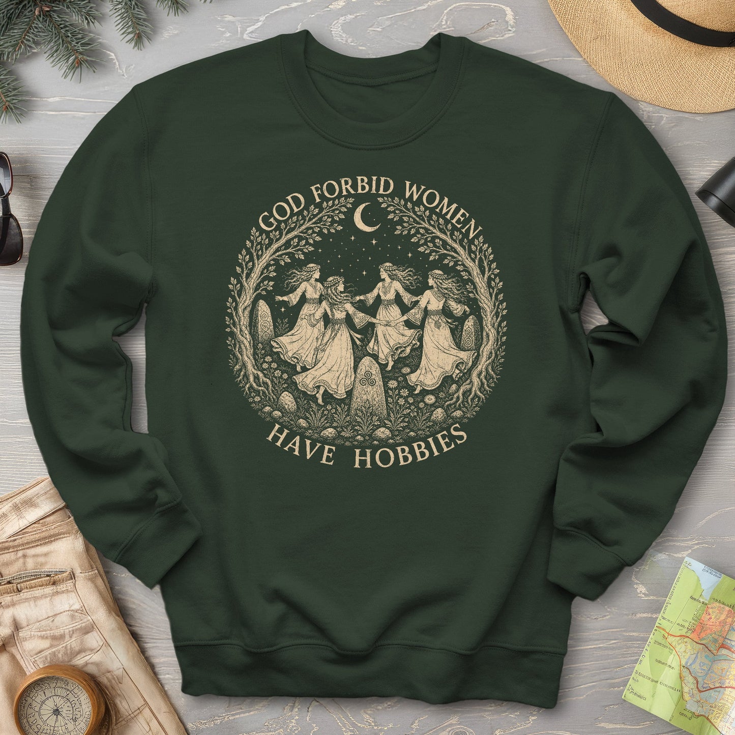Women Hobbies Sweatshirt