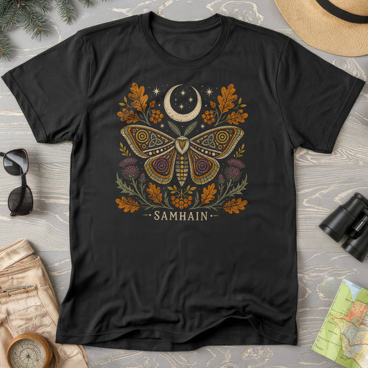 Samhain Autumn Moth T-Shirt