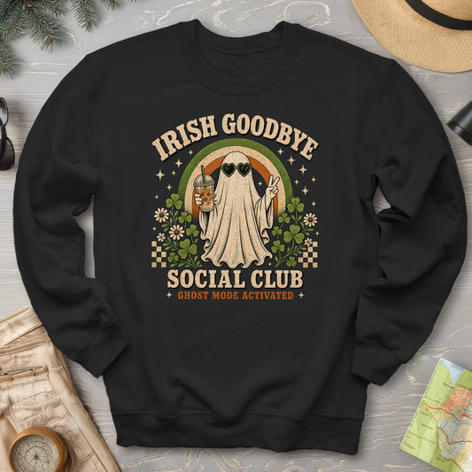 Irish Goodbye Ghost Mode Sweatshirt