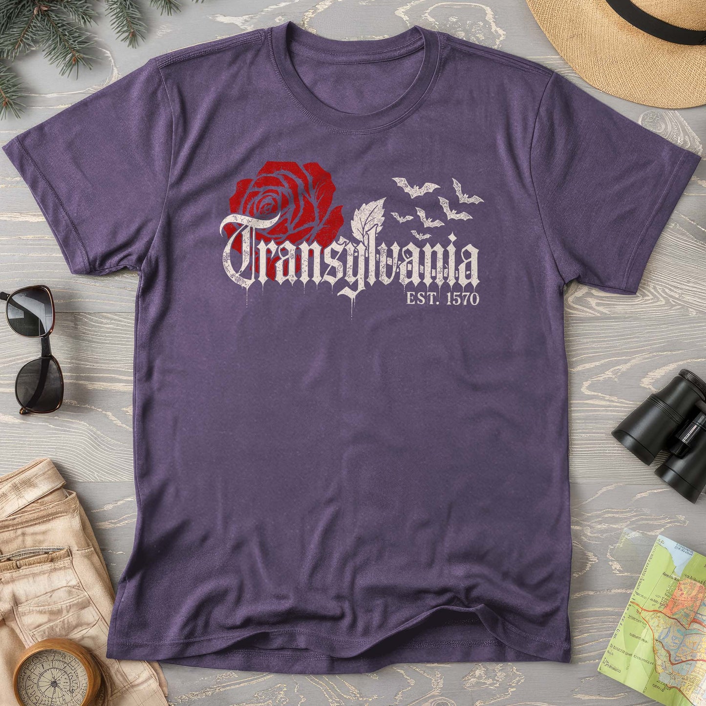 Transylvania Gothic Rose T-Shirt