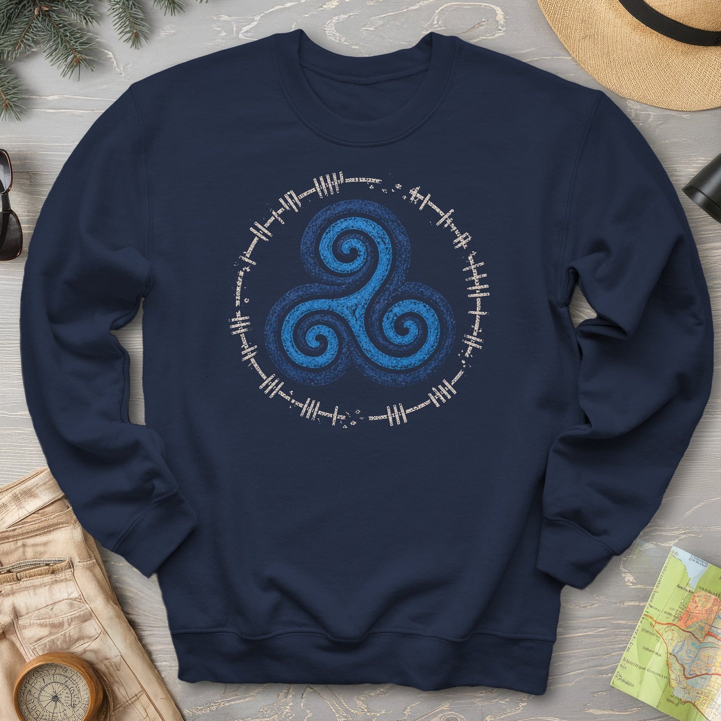 Celtic Triskele Sweatshirt