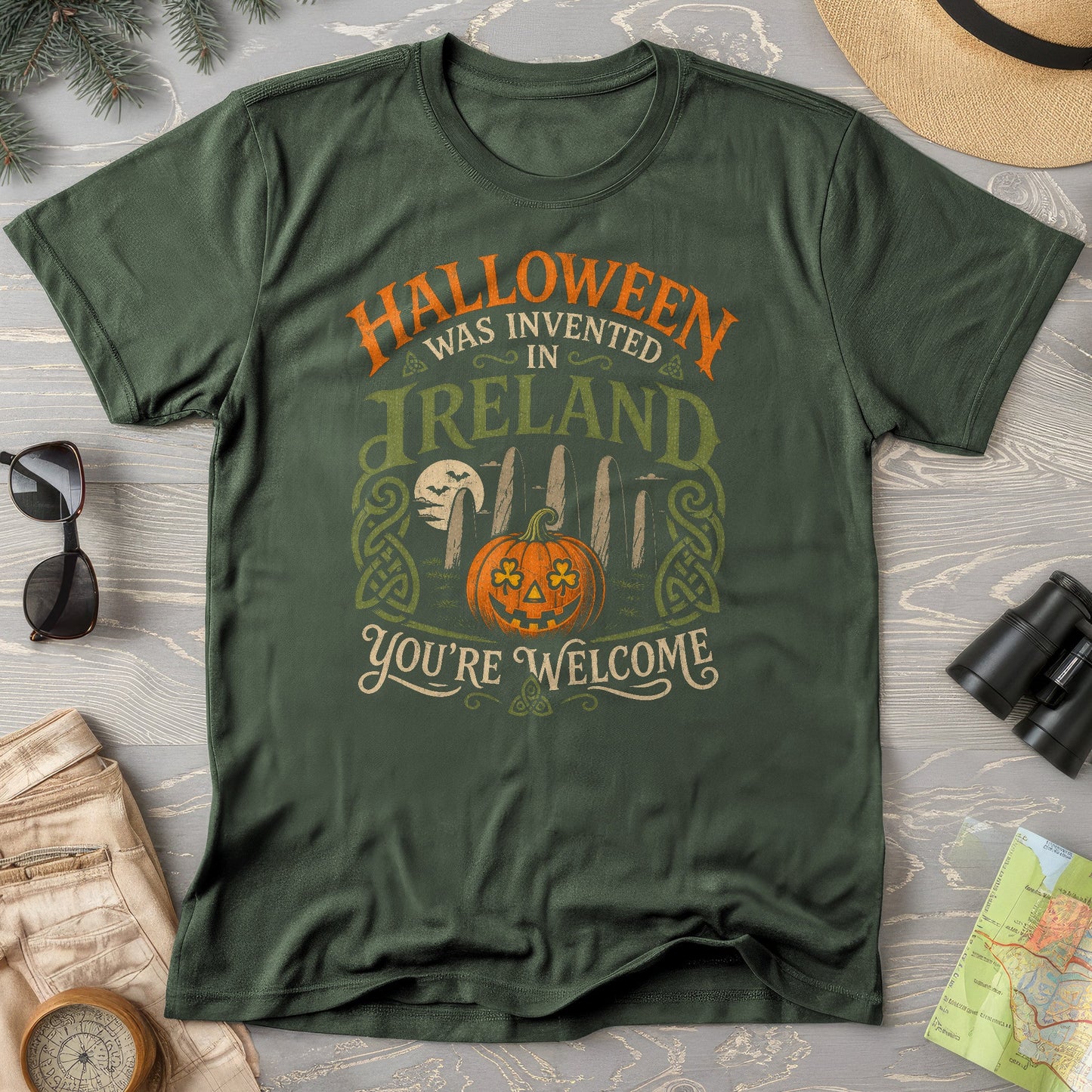 Invented In Ireland Halloween T-Shirt