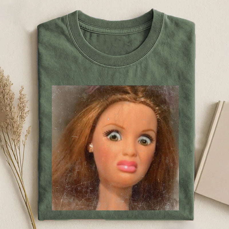 Doll Face Meme T-shirt