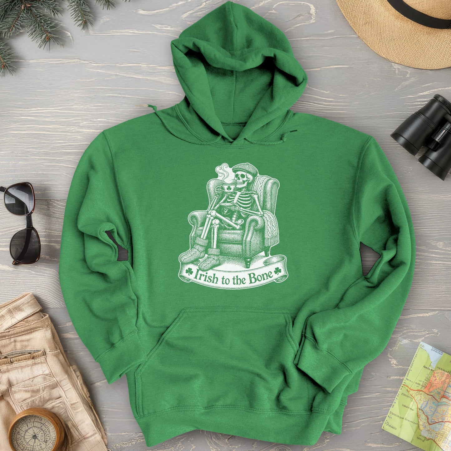 Irish Bone Tea Hoodie