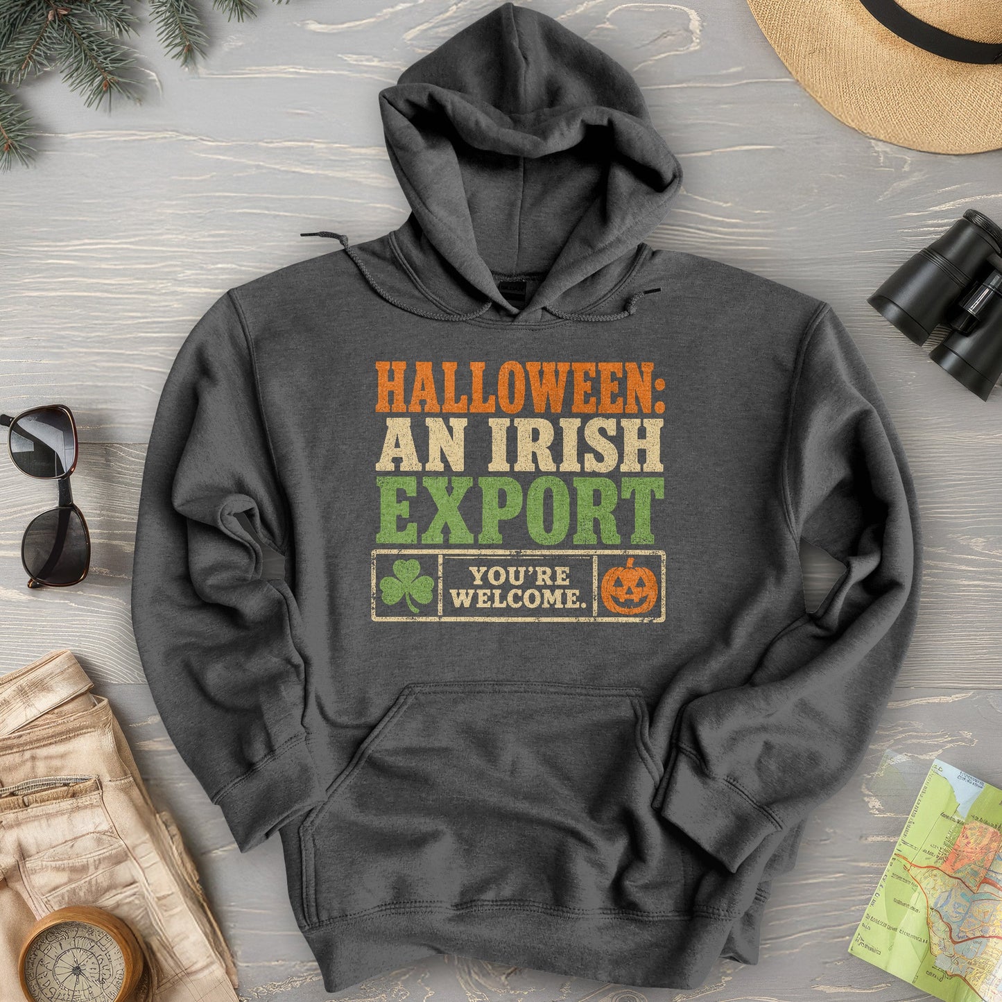 Irish Export Halloween Hoodie