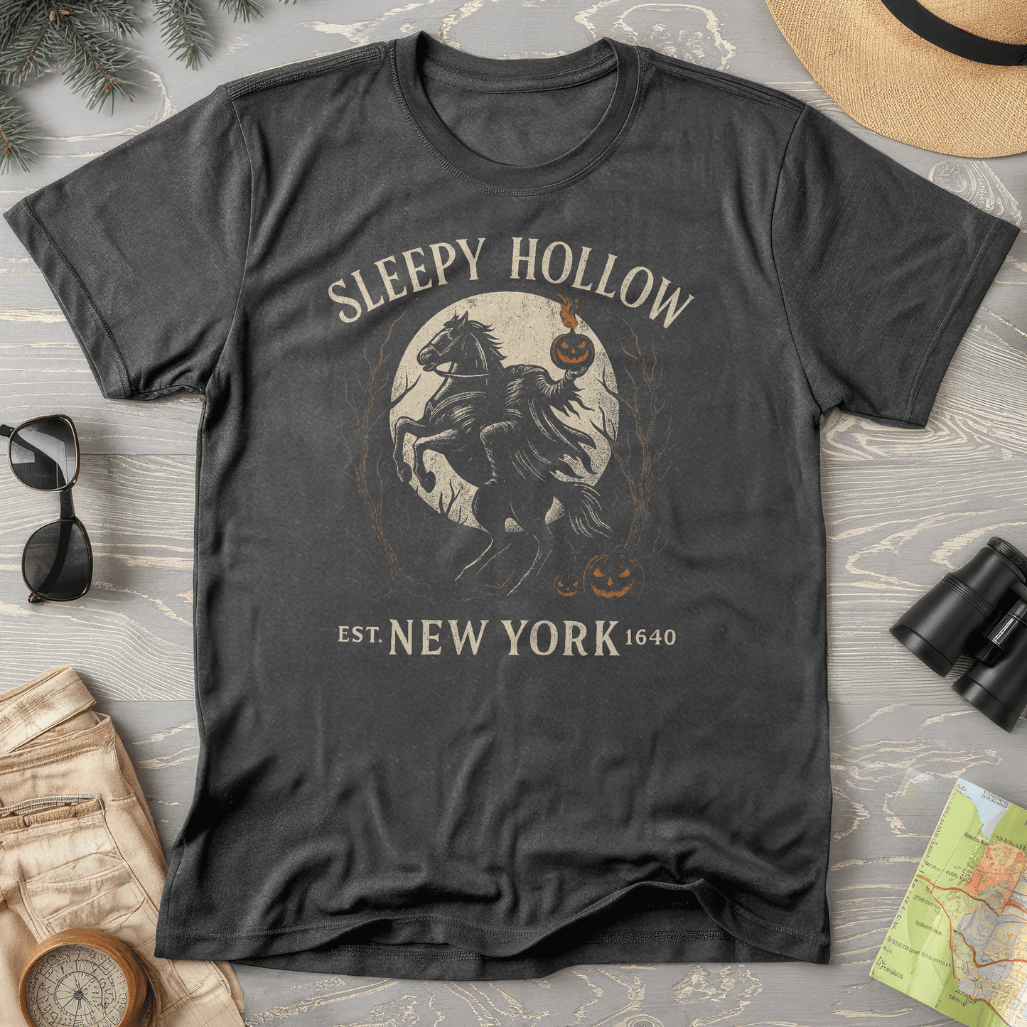 Sleepy Hollow New York Dark T-Shirt