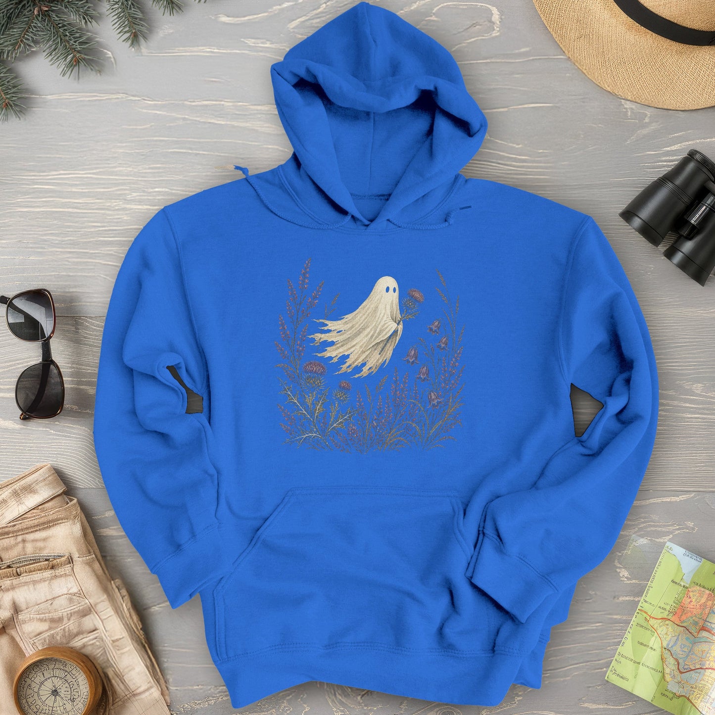Thistle Ghost Florals Hoodie