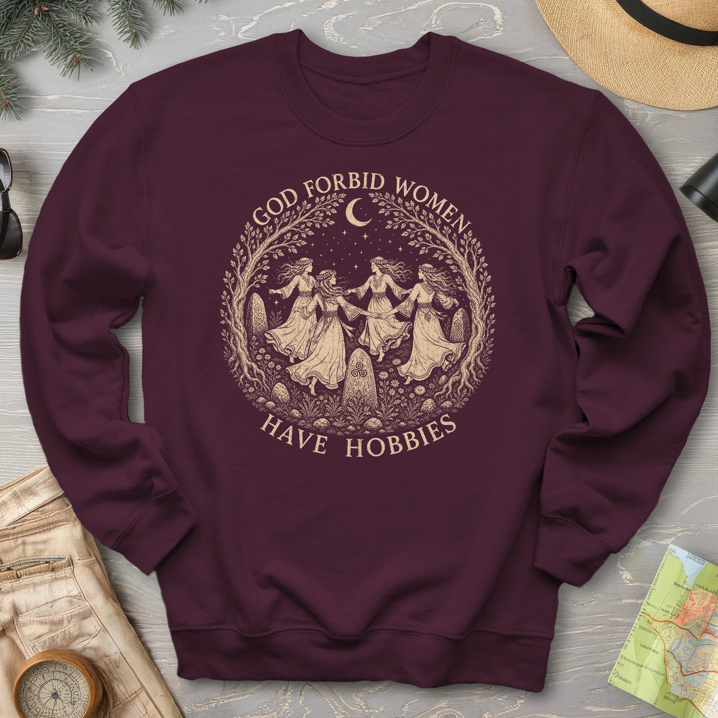 Women Hobbies Sweatshirt