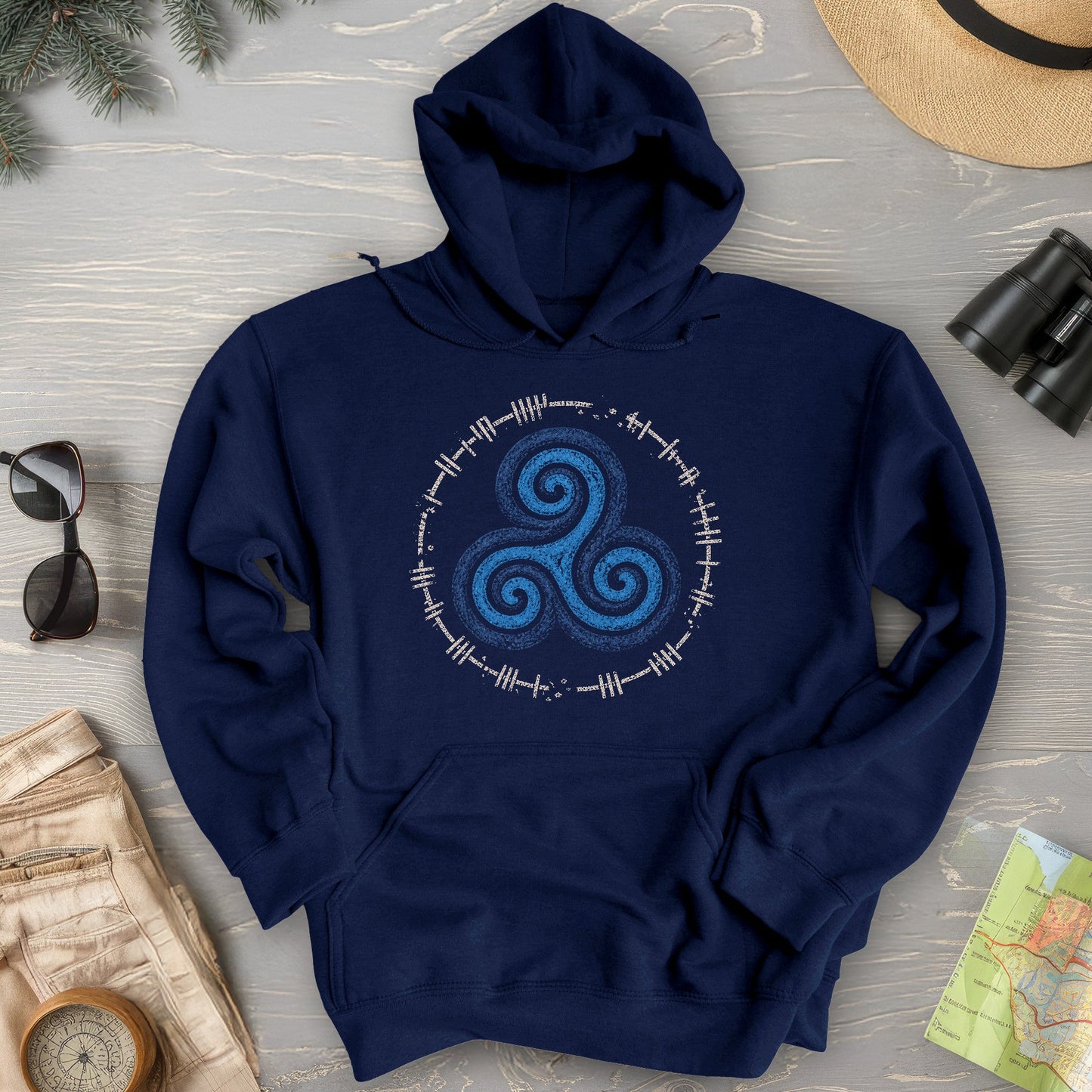 Celtic Triskele Hoodie