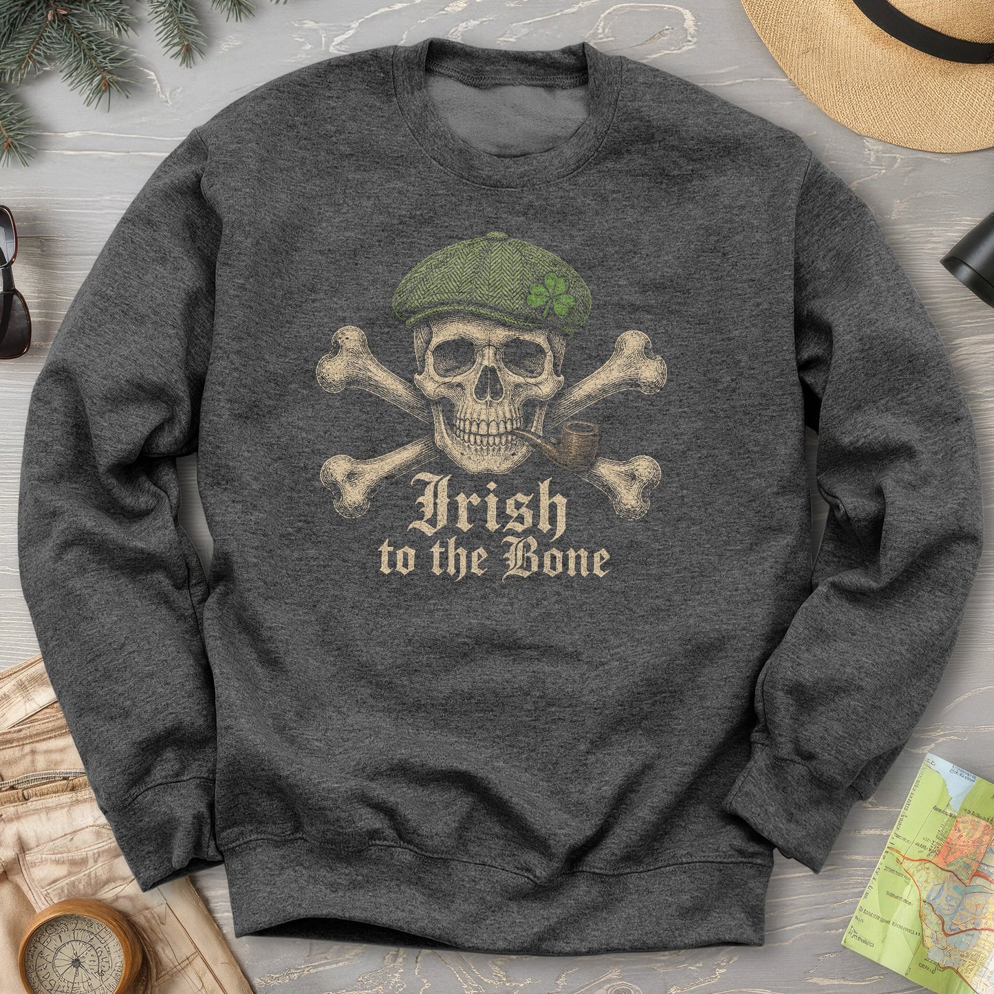 Irish Crossbones Sweatshirt