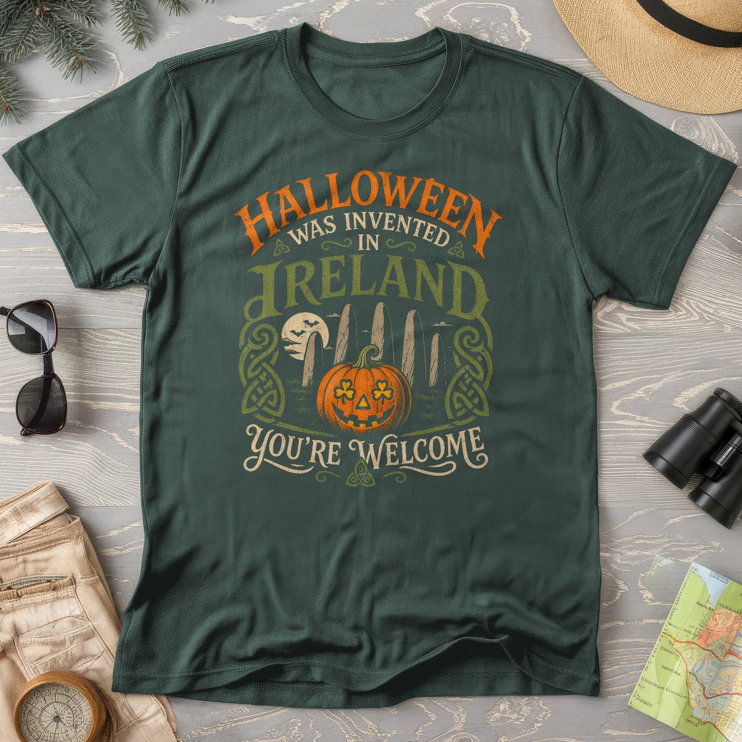 Invented In Ireland Halloween T-Shirt