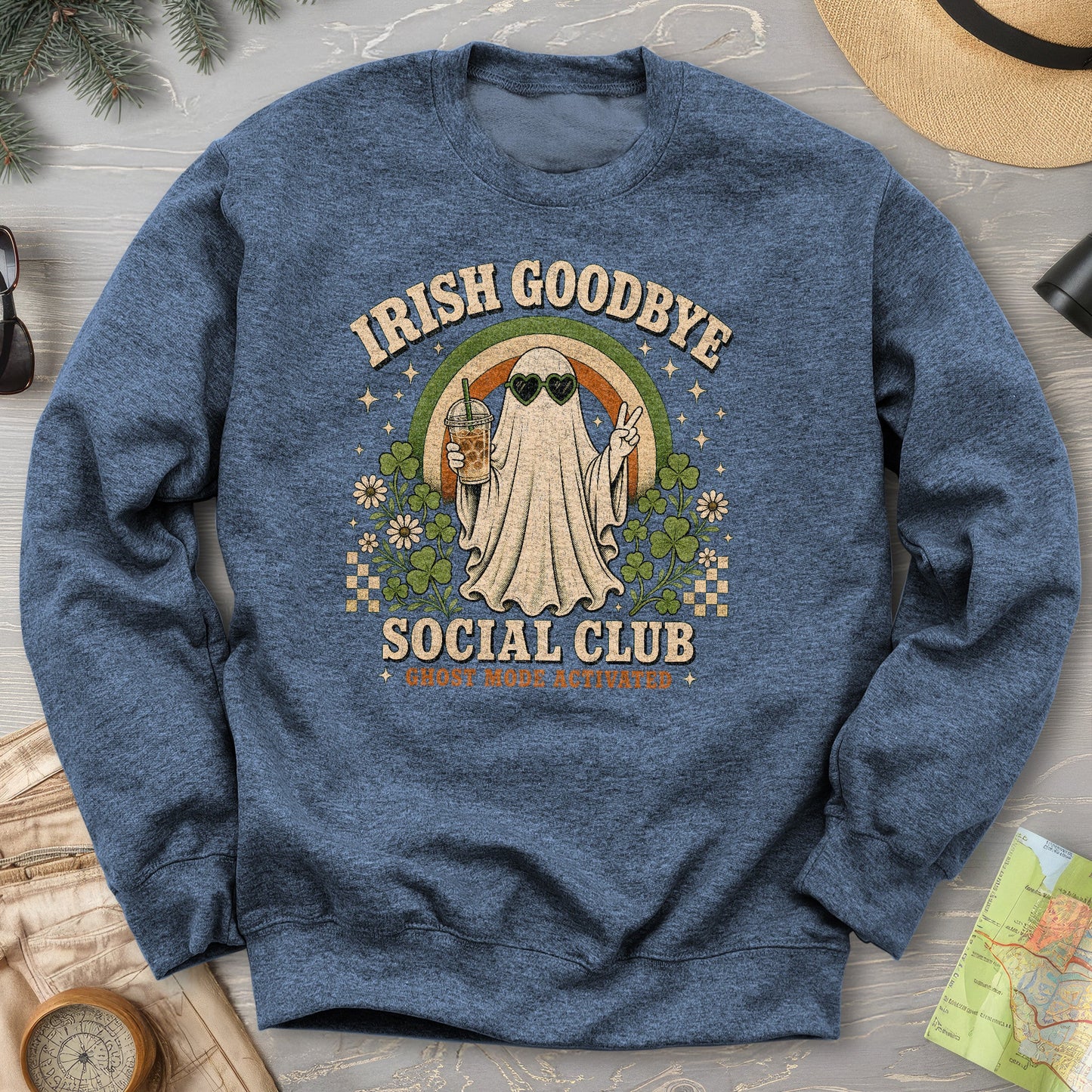 Irish Goodbye Ghost Mode Sweatshirt