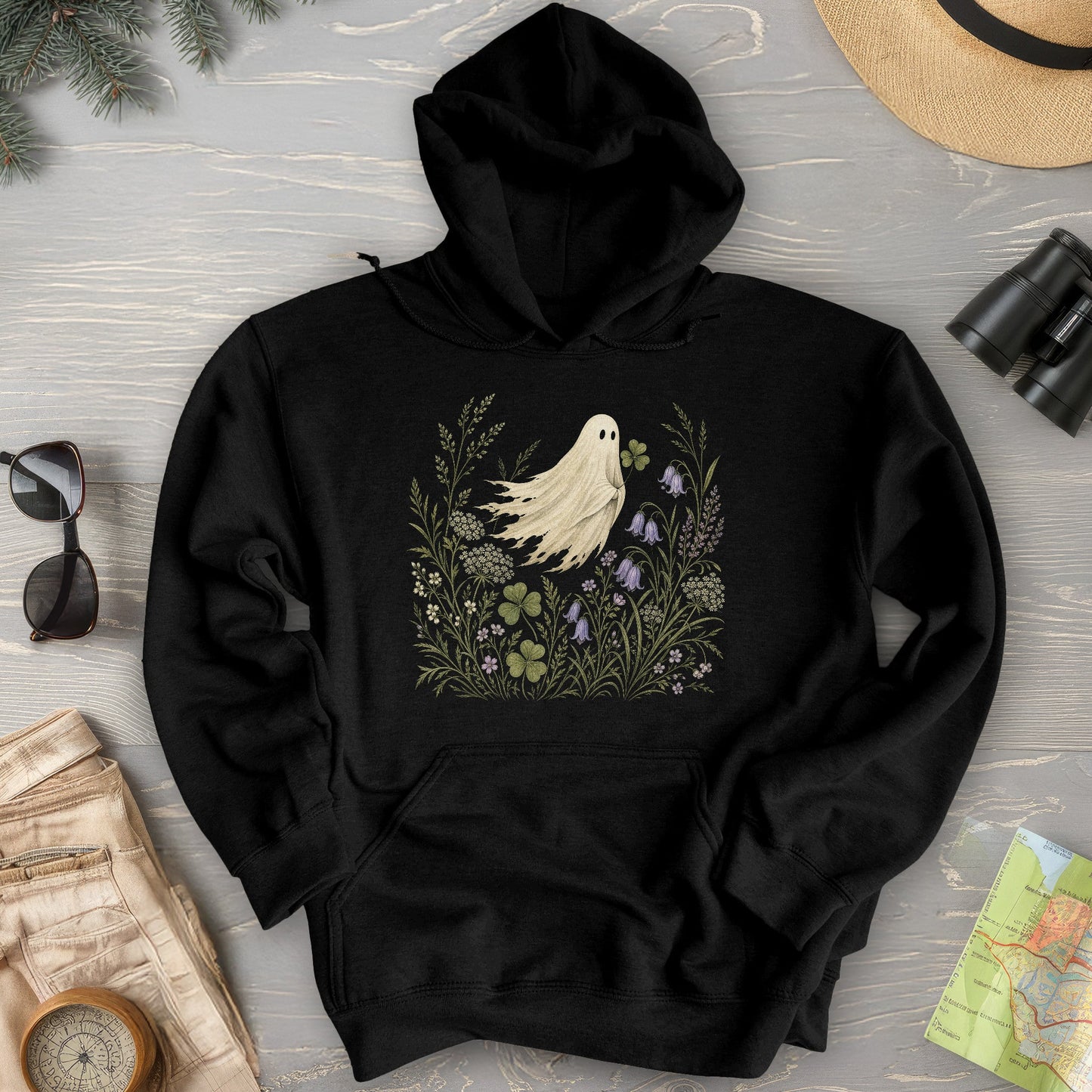Shamrock Ghost Hoodie