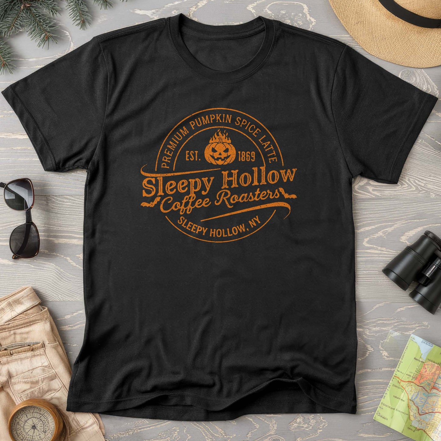 Sleepy Hollow Coffee Roasters Badge T-Shirt