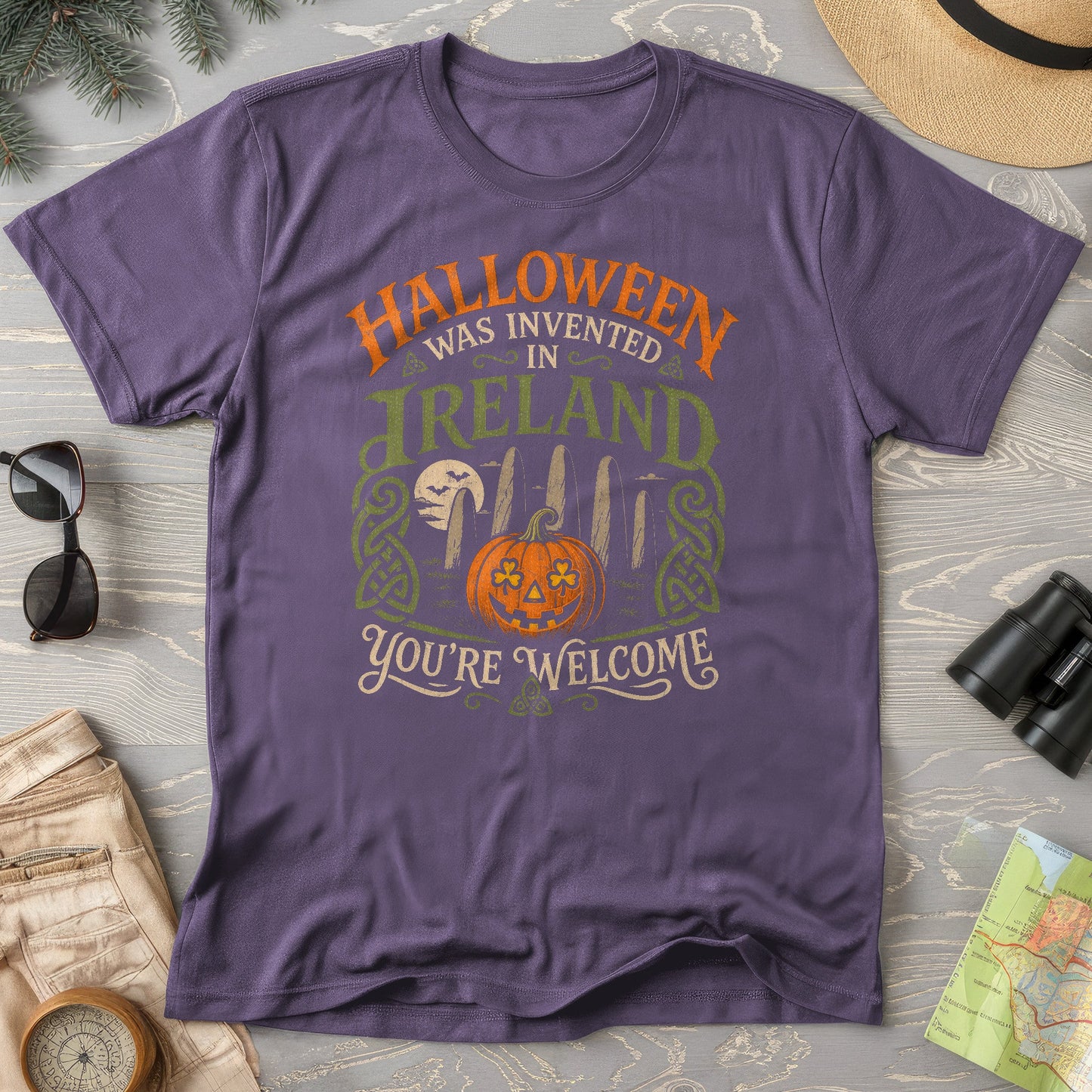 Invented In Ireland Halloween T-Shirt