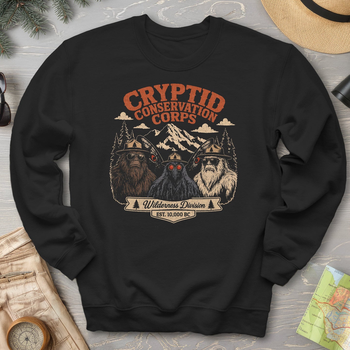 Cryptid Conservation Corps Sweatshirt