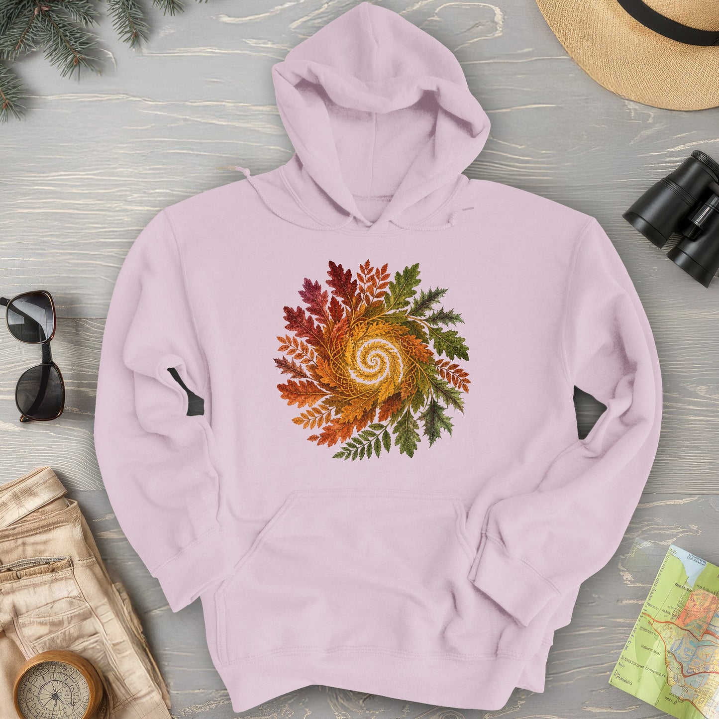 Autumn Spiral Hoodie