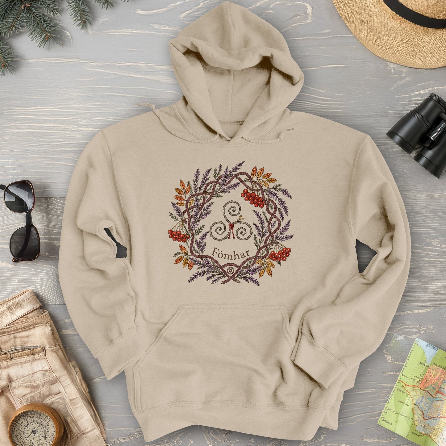Fómhar Triskele Hoodie