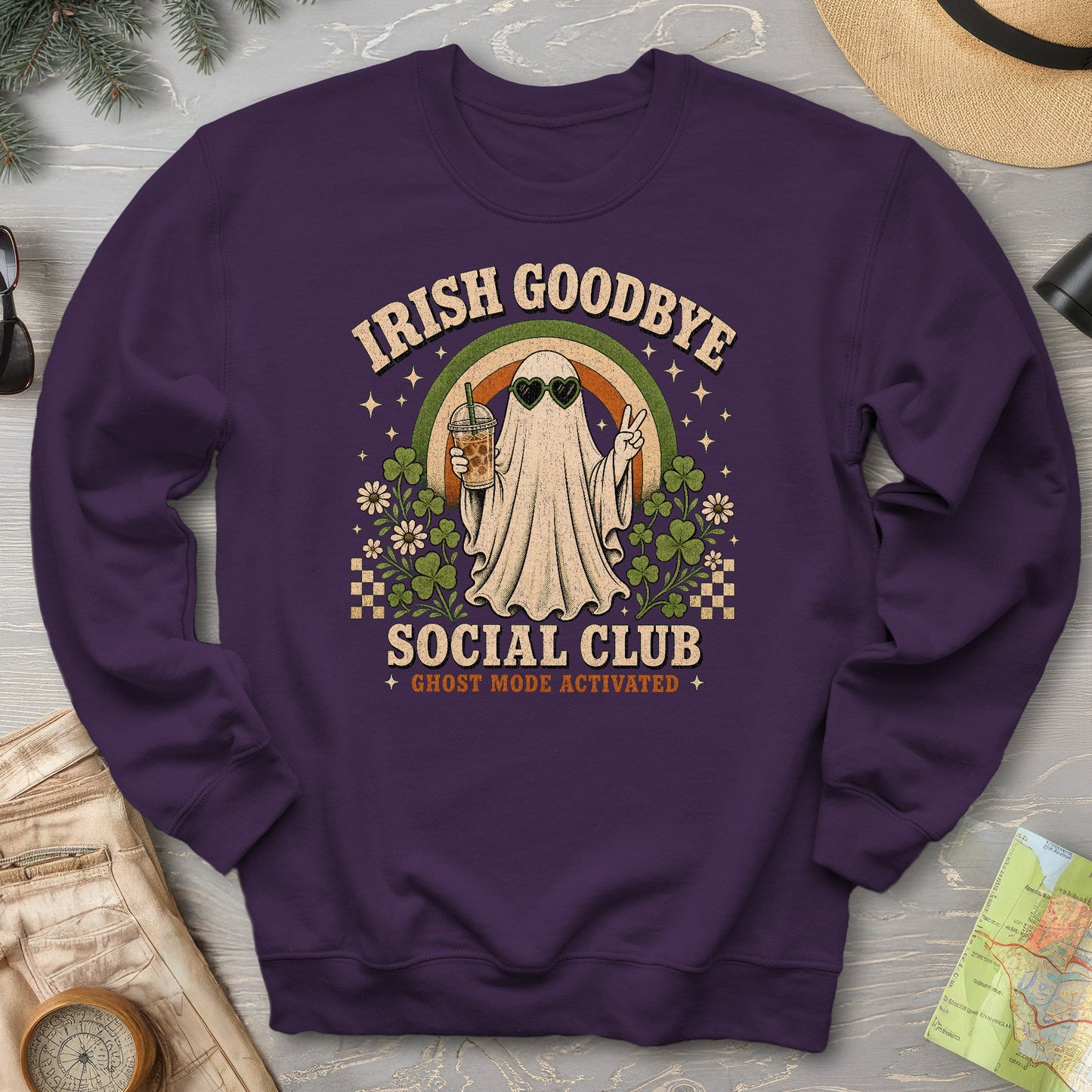 Irish Goodbye Ghost Mode Sweatshirt