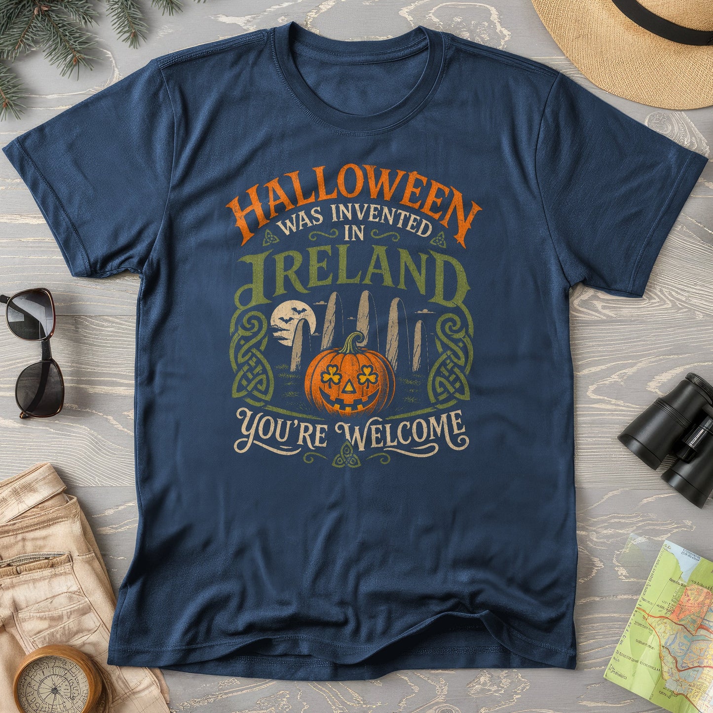 Invented In Ireland Halloween T-Shirt