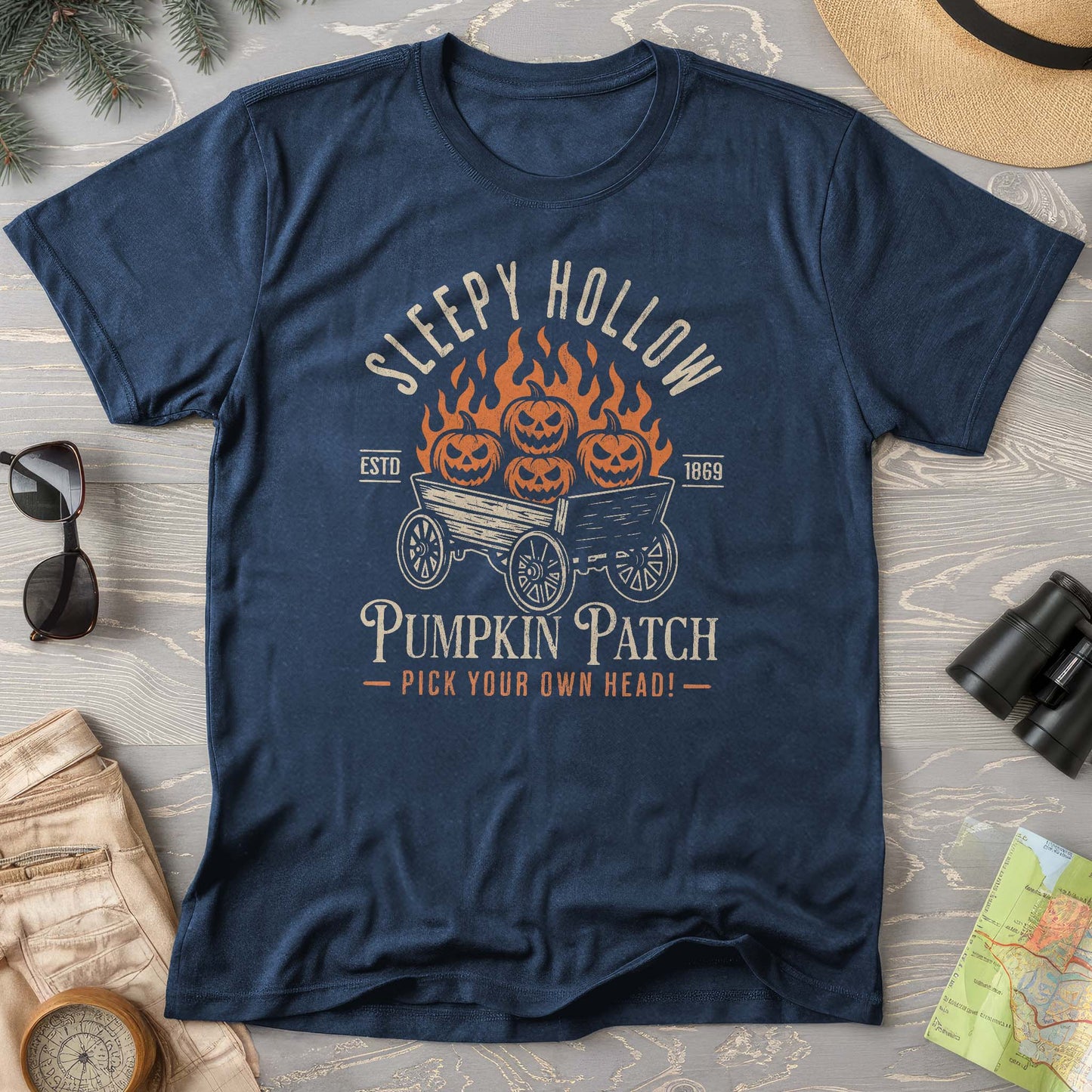 Sleepy Hollow Pumpkin Patch T-Shirt