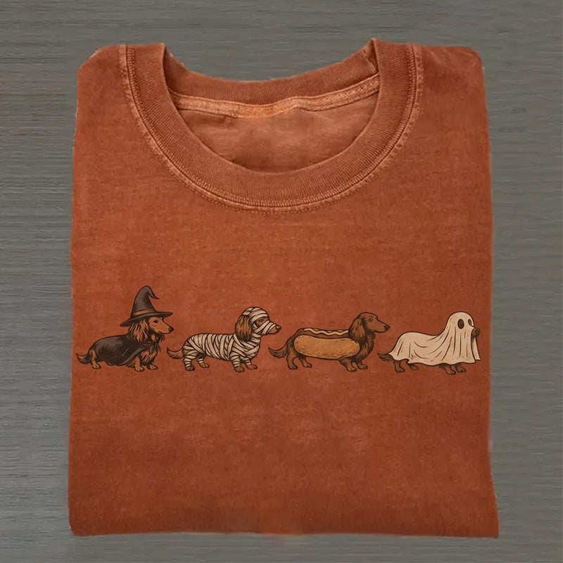 Halloween Wiener Dog T-shirt