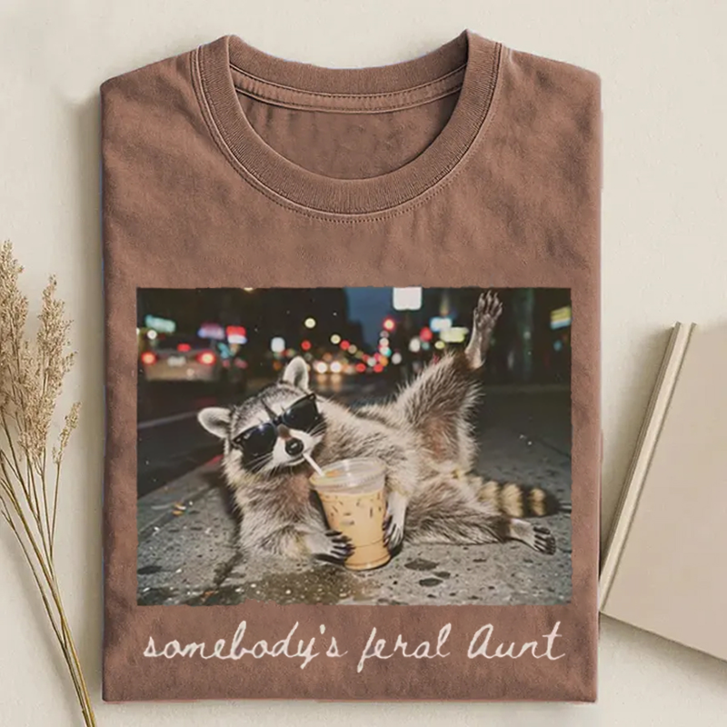 Somebody’s Feral Aunt T-shirt